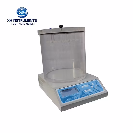 Custodia digitale da laboratorio per perdite di bottiglie di plastica, apparecchi per vuoto, bombolette d'aria, sacchetti in blister, tester per perdite