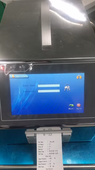 Isolatoreisolatore automatico per test di integrità dei guanti da laboratorio farmaceutico